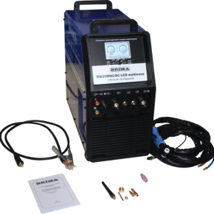 Сварочный аргонодуговой инвертор BRIMA TIG315PAC/DC LCD MULTIWAVE С БЛОКОМ ОХЛАЖДЕНИЯ (с педалью управления)